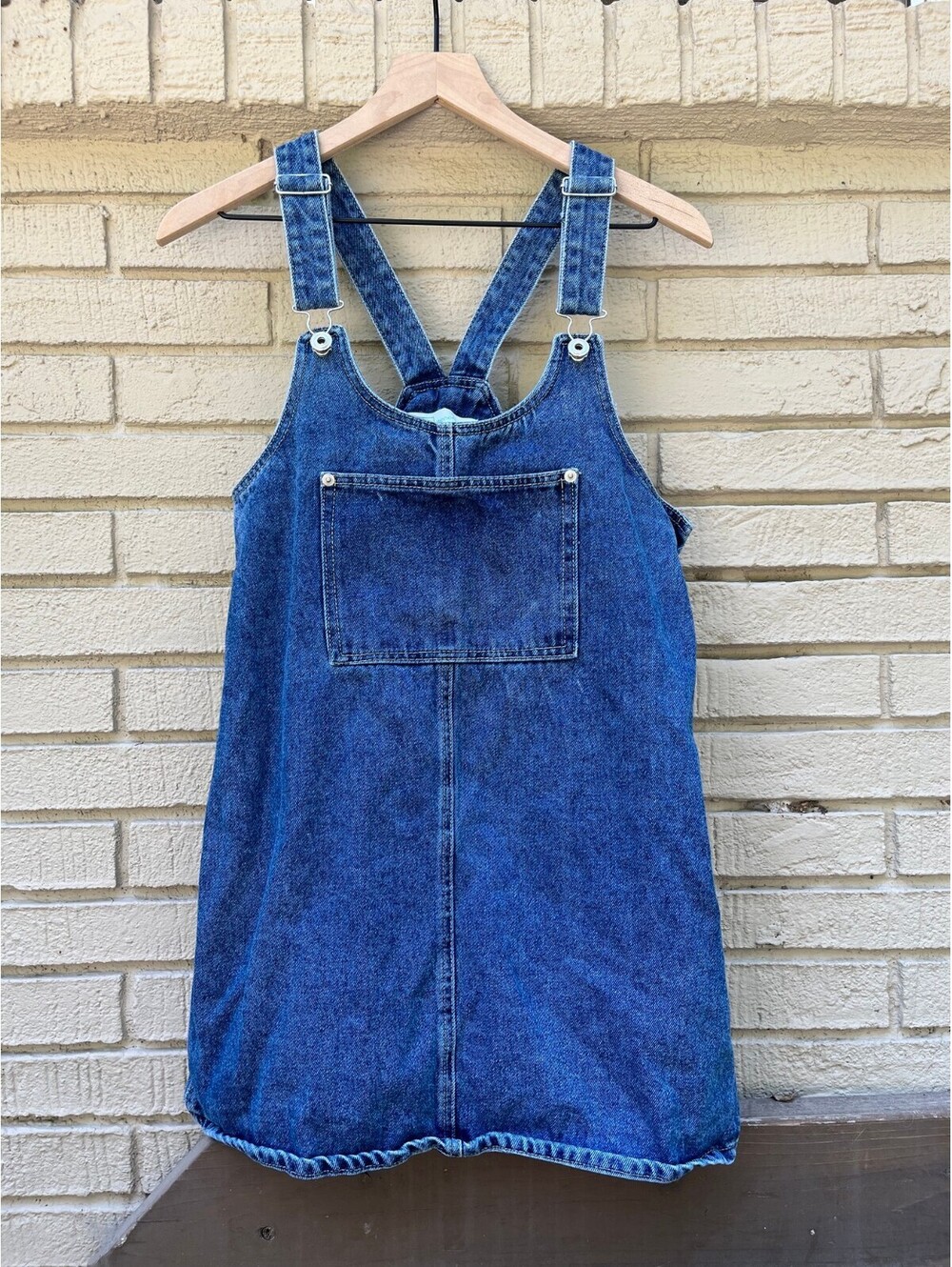 REgeneration by Celebrity Pink S Small Pinafore Overall Skirt Denim